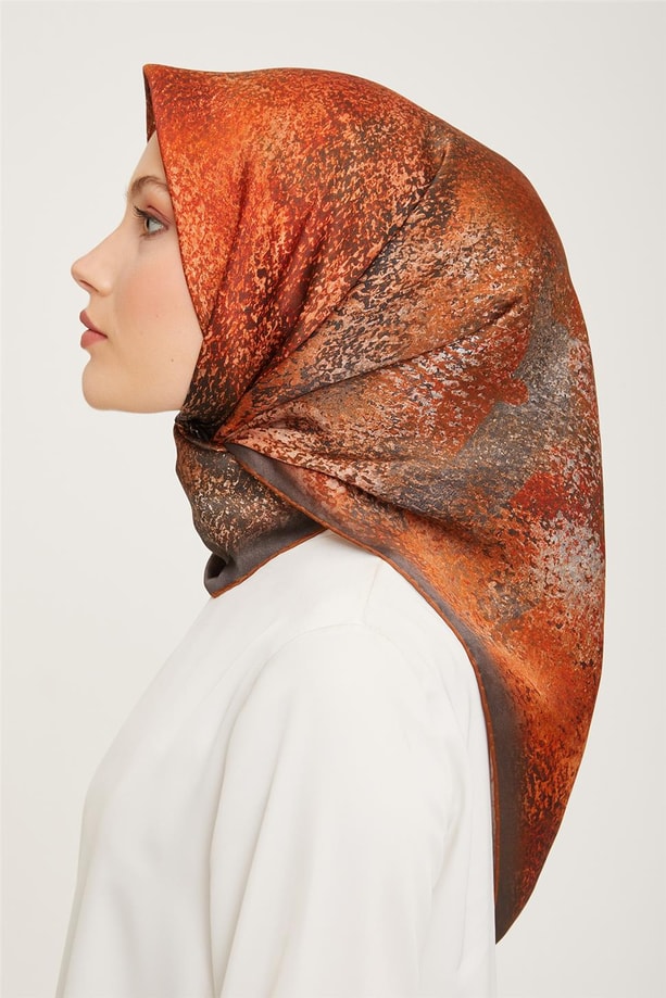 Armine Twill İpek Eşarp 23Ka9022 08
