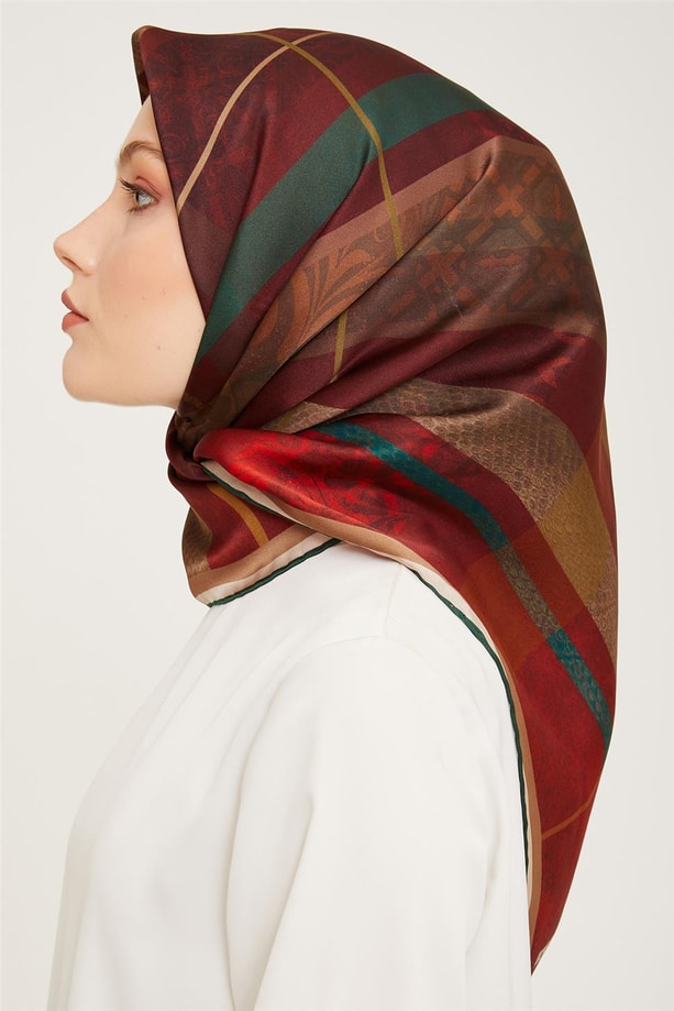 Armine Sura İpek Eşarp 23Ka9023 04