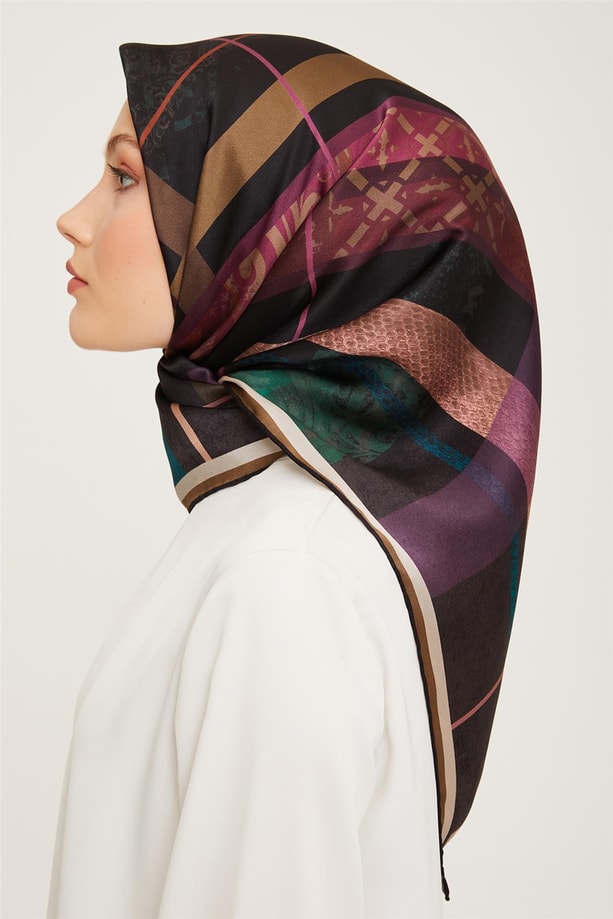 Armine Sura İpek Eşarp 23Ka9023 07