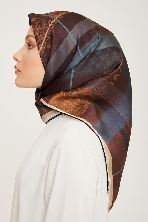 Armine Sura İpek Eşarp 23Ka9023 36