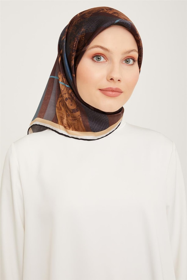 Armine Sura İpek Eşarp 23Ka9023 36