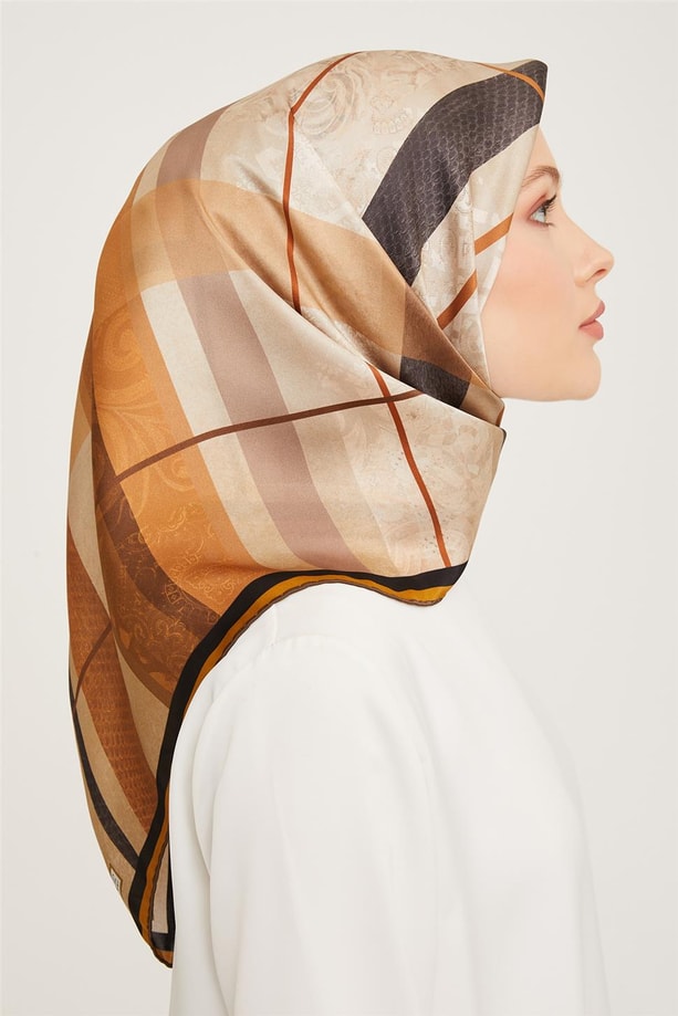 Armine Sura İpek Eşarp 23Ka9023 51