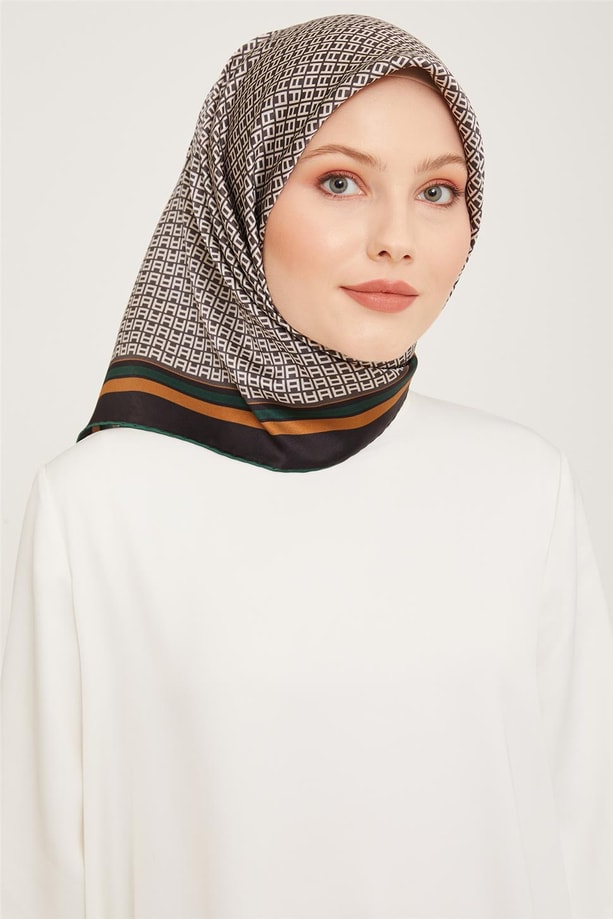 Armine Twill İpek Eşarp 23Ka9026 60
