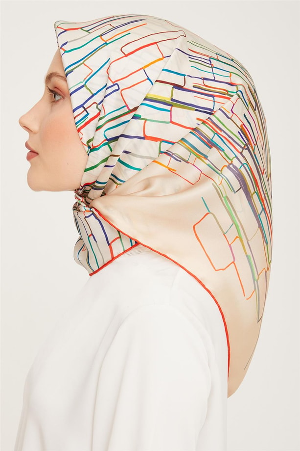 Armine Twill İpek Eşarp 23Ka9027 32