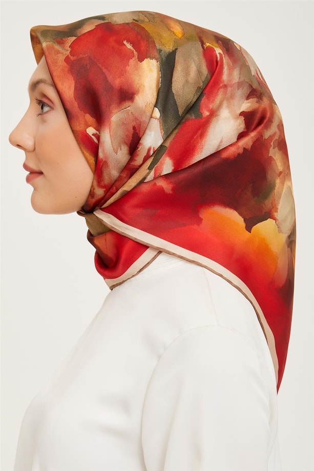Armine Twill İpek Eşarp 23Ka9033 03