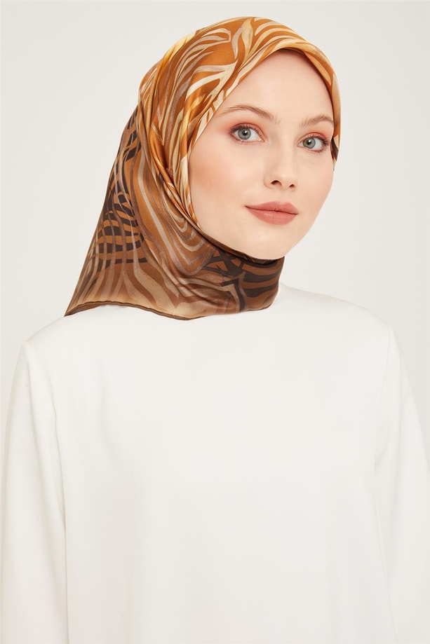 Armine Twill İpek Eşarp 23Ka9038 03