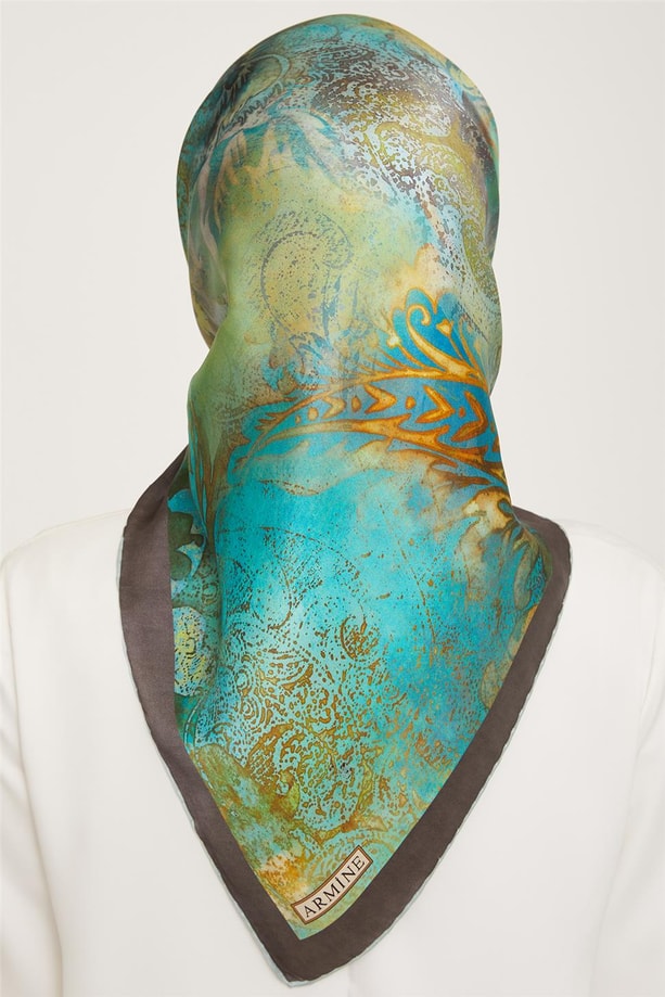 Armine Sura İpek Eşarp 23Ka9041 31