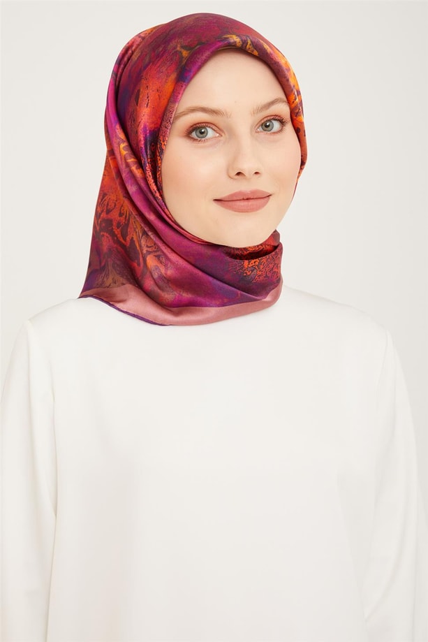 Armine Twill İpek Eşarp 23Ka9041 04