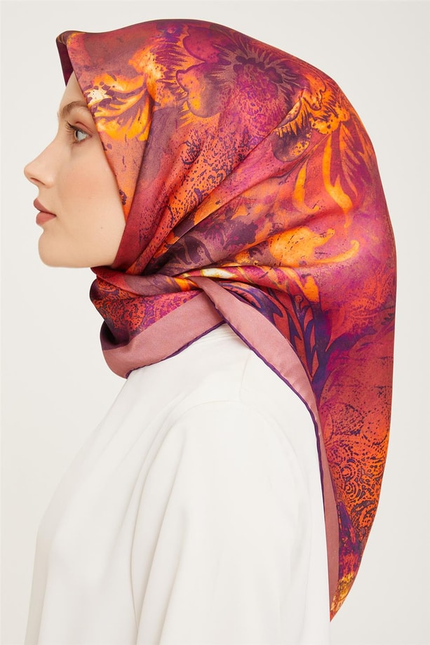 Armine Twill İpek Eşarp 23Ka9041 04