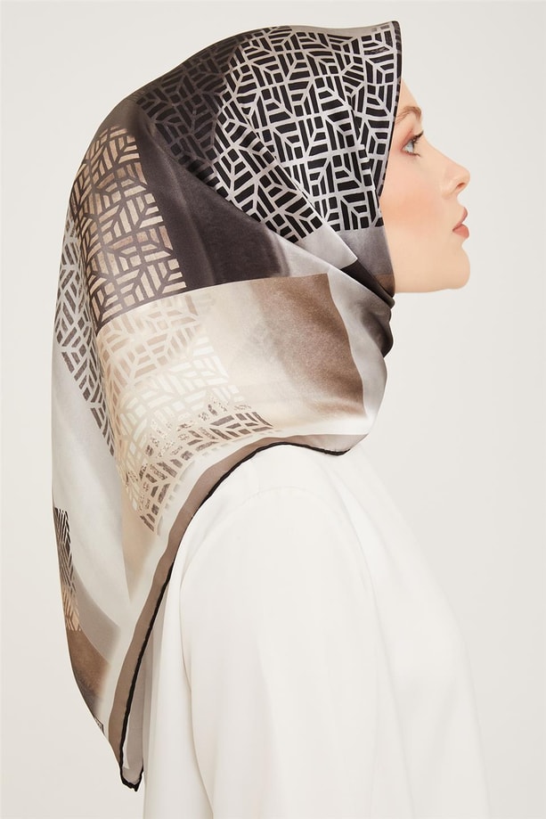 Armine Twill İpek Eşarp 23Ka9044 09