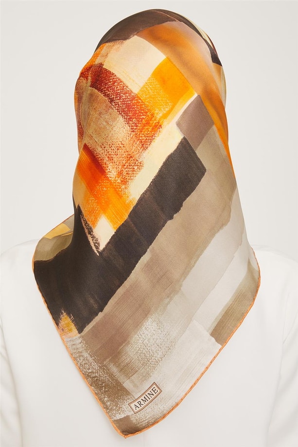Armine Twill İpek Eşarp 23Ka9052 32
