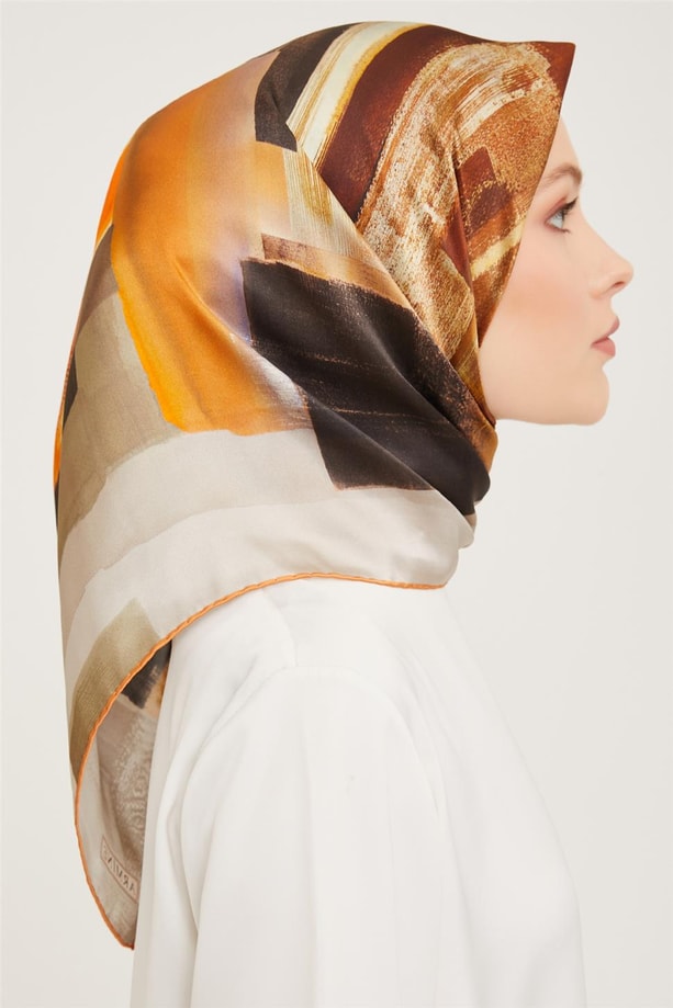 Armine Twill İpek Eşarp 23Ka9052 32