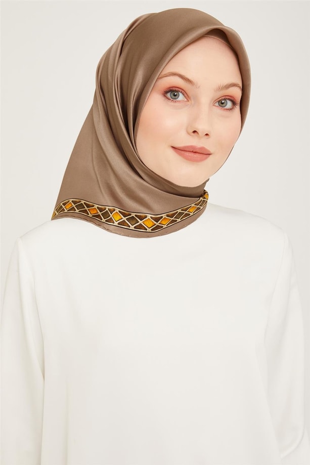Armine Twill İpek Eşarp 23Ka9057 52