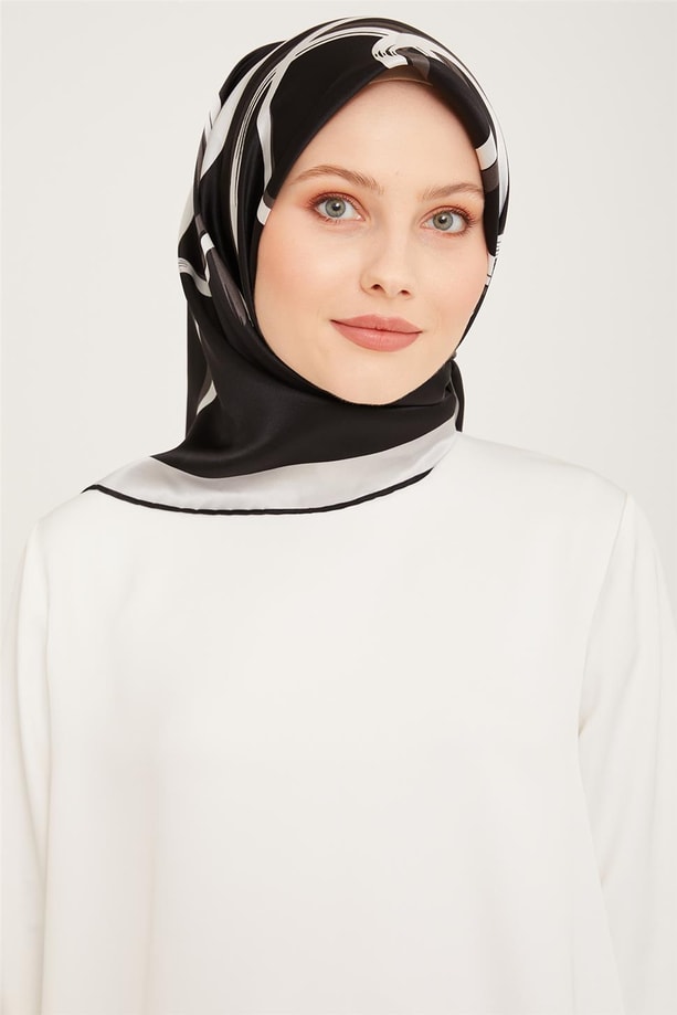 Armine Twill İpek Eşarp 23Ka9059 09