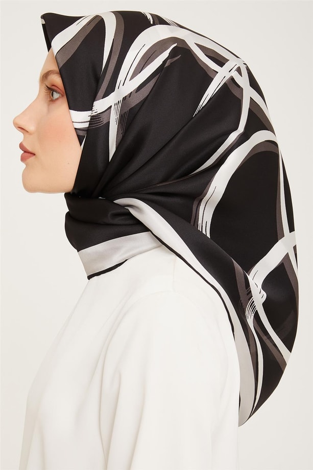 Armine Twill İpek Eşarp 23Ka9059 09