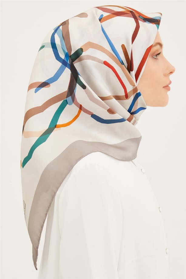 Armine Twill İpek Eşarp 23Ya8902 01