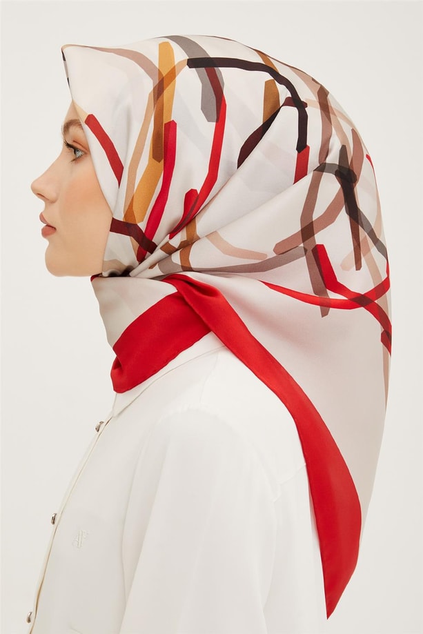 Armine Twill İpek Eşarp 23Ya8902 04