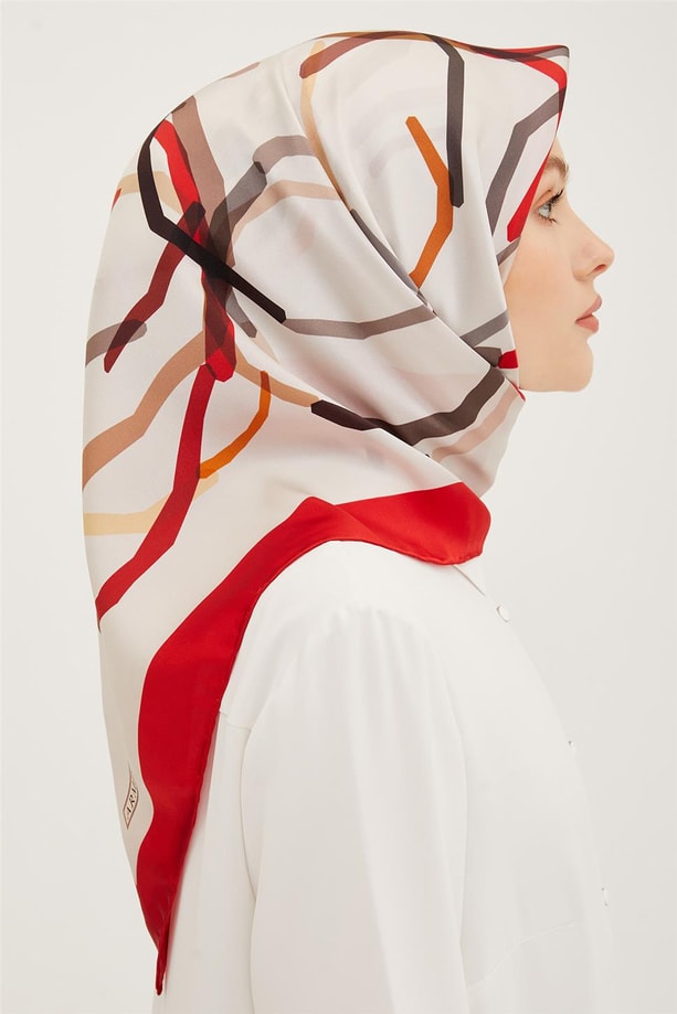 Armine Twill İpek Eşarp 23Ya8902 04