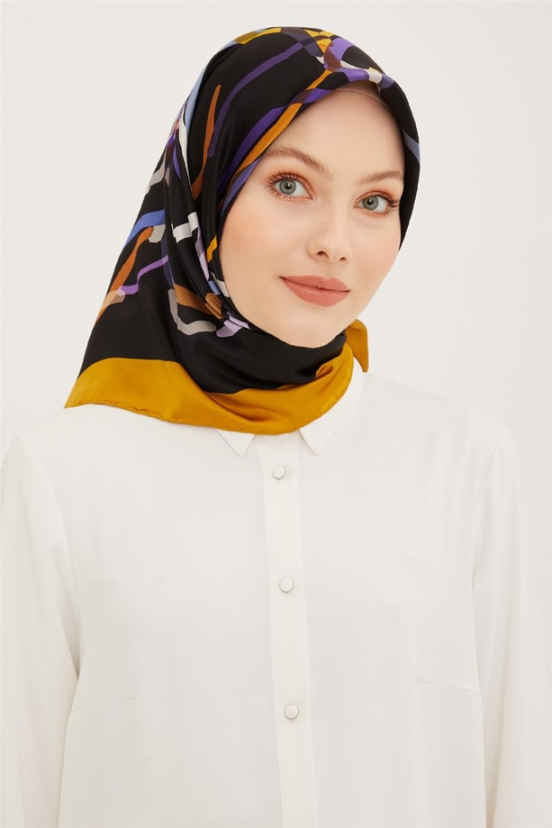 Armine Twill İpek Eşarp 23Ya8902 38