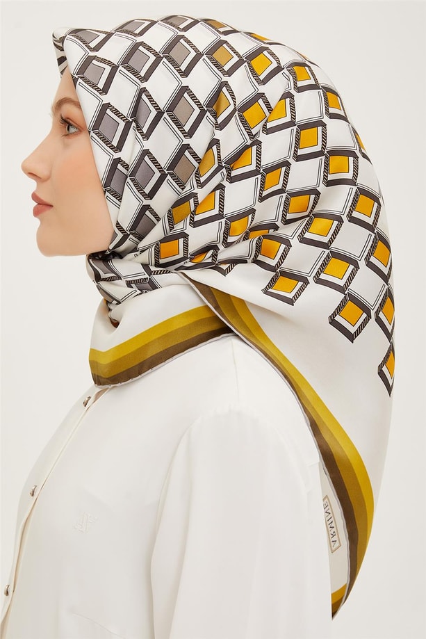 Armine Twill İpek Eşarp 23Ya8913 34