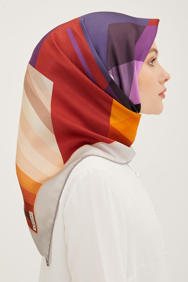 Armine Twill İpek Eşarp 23Ya8915 35