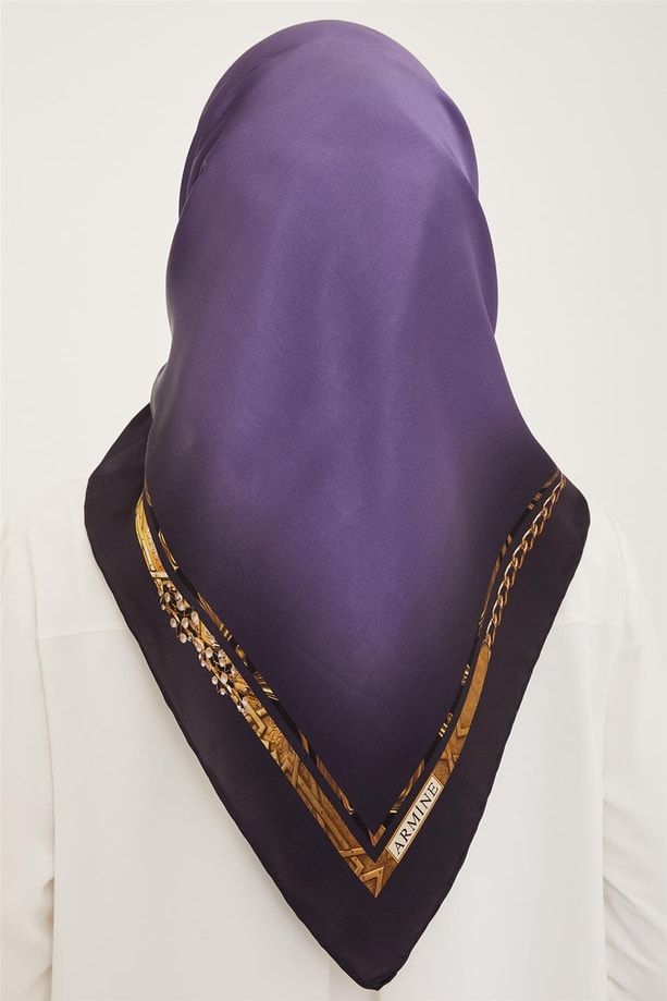 Armine Twill İpek Eşarp 23Ya8928 34