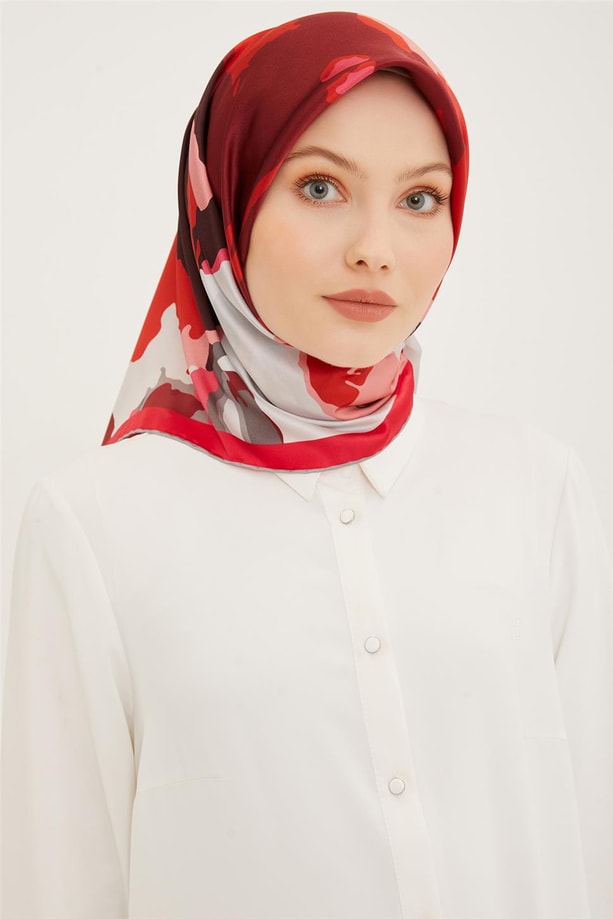 Armine Twill İpek Eşarp 23Ya8935 58