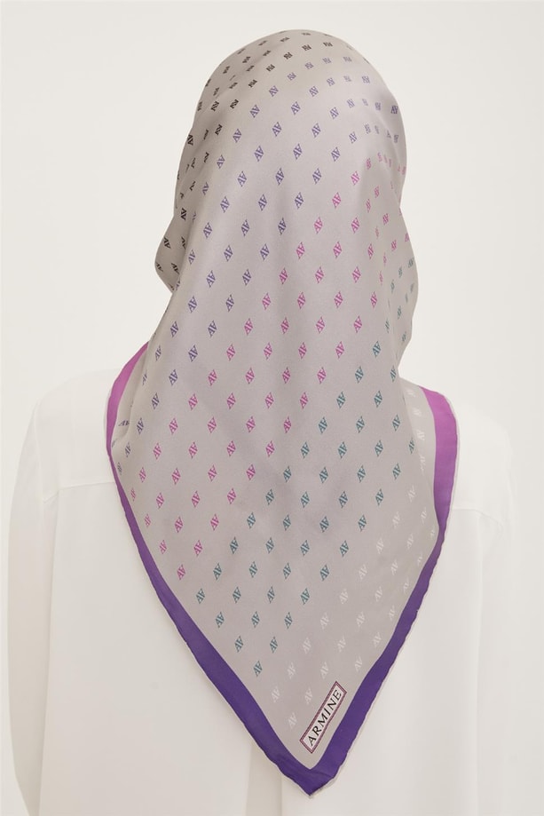 Armine Twill İpek Eşarp 23Ya8936 37
