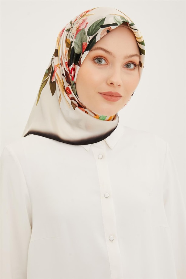 Armine Twill İpek Eşarp 23Ya8941 01