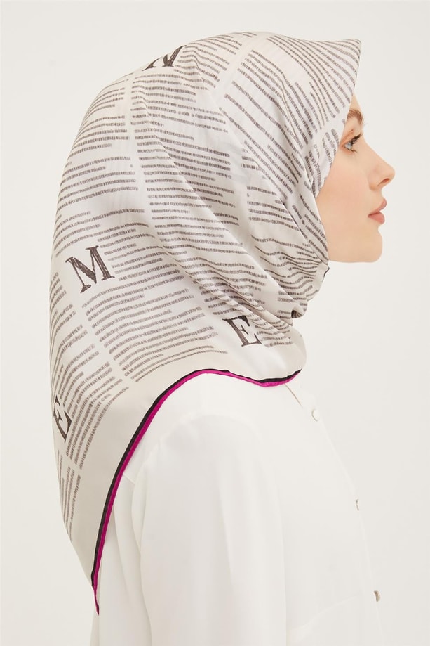 Armine Twill İpek Eşarp 23Ya8942 04