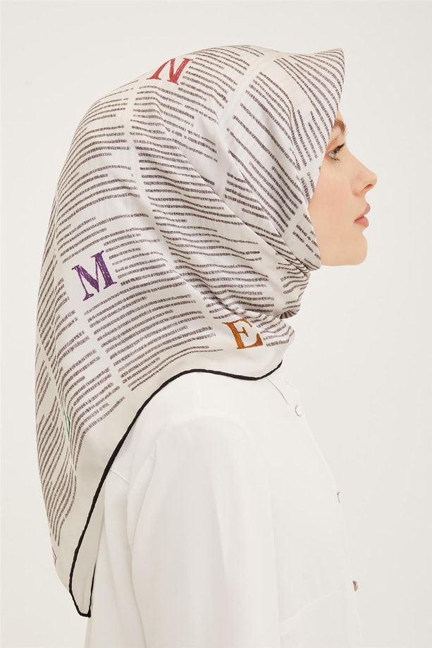 Armine Twill İpek Eşarp 23Ya8942 09