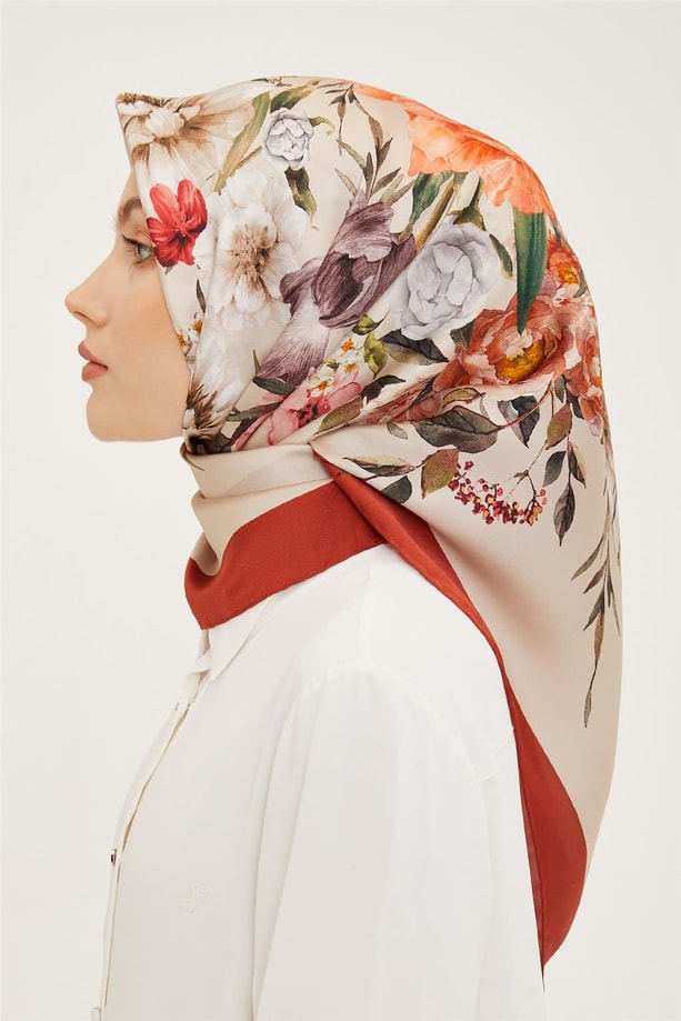 Armine Twill İpek Eşarp 23Ya8952 54