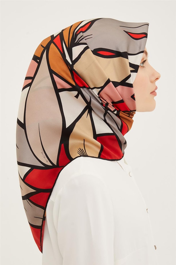 Armine Twill İpek Eşarp 23Ya8957 03