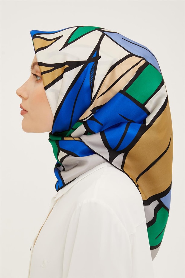 Armine Twill İpek Eşarp 23Ya8957 34