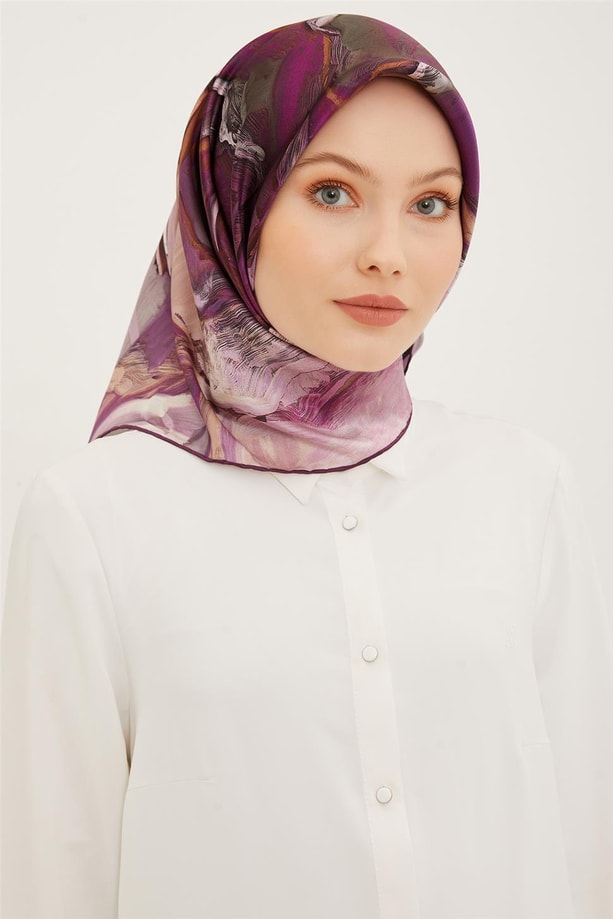 Armine Twill İpek Eşarp 23Ya8958 06