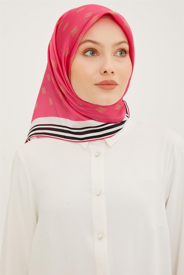 Armine Twill İpek Eşarp 23Ya8959 34