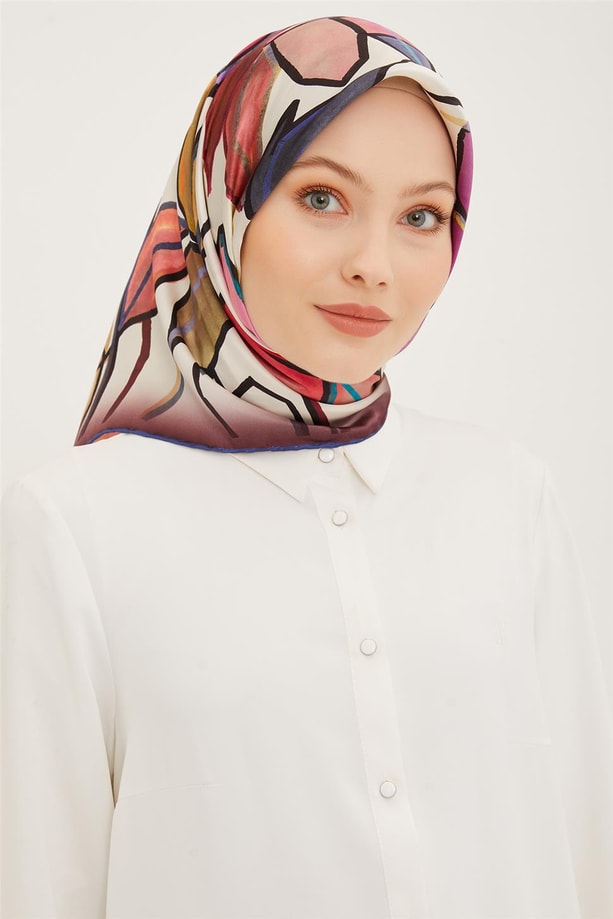 Armine Twill İpek Eşarp 23Ya8962 34
