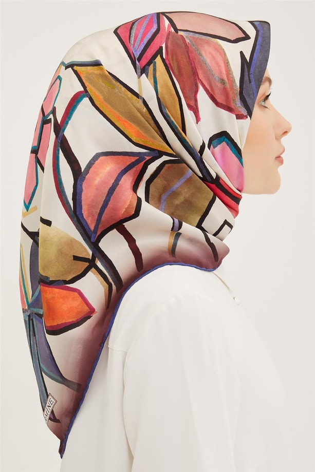 Armine Twill İpek Eşarp 23Ya8962 34