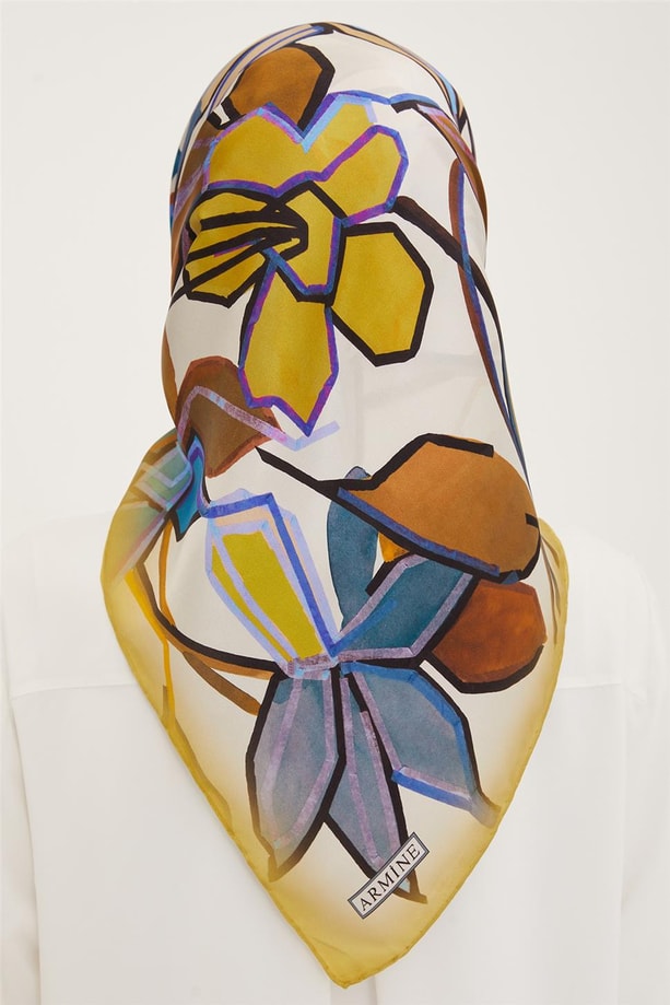 Armine Twill İpek Eşarp 23Ya8962 50