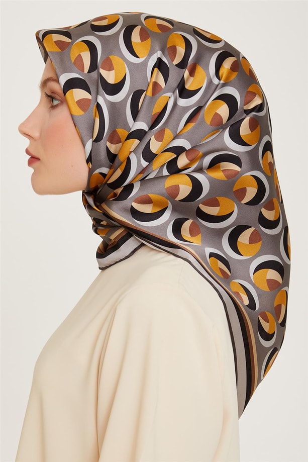 Armine Twill Saf İpek Eşarp 9219D 36