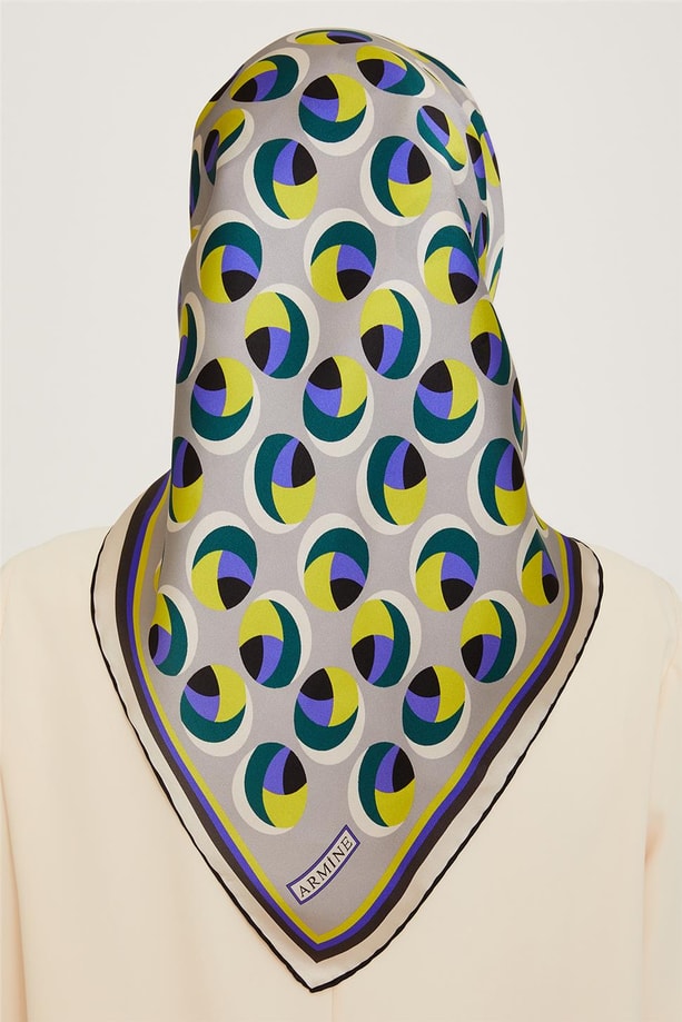 Armine Twill Saf İpek Eşarp 9219D 82