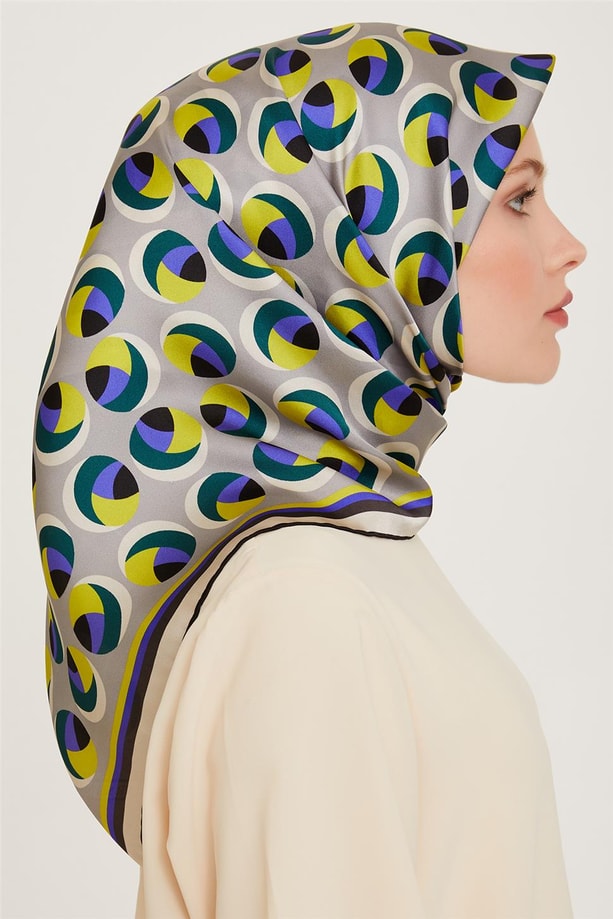 Armine Twill Saf İpek Eşarp 9219D 82
