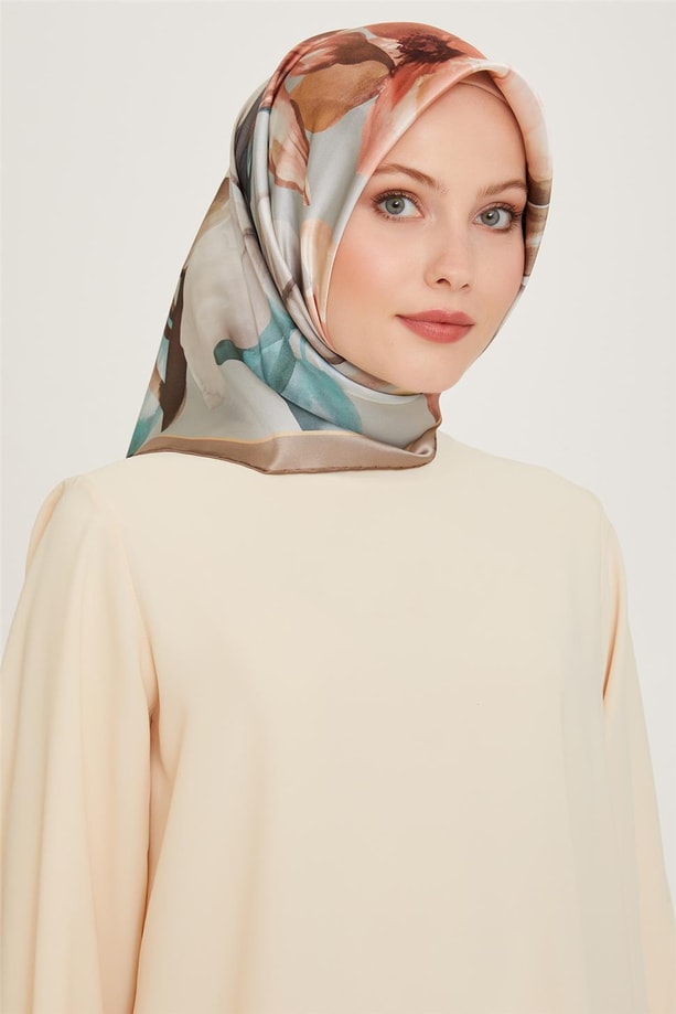 Armine Dj Saf İpek Eşarp 9205D (S) 35