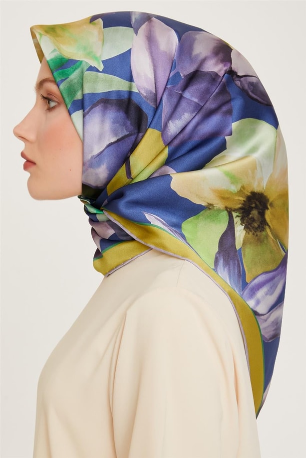 Armine Dj Saf İpek Eşarp 9205D (S) 83