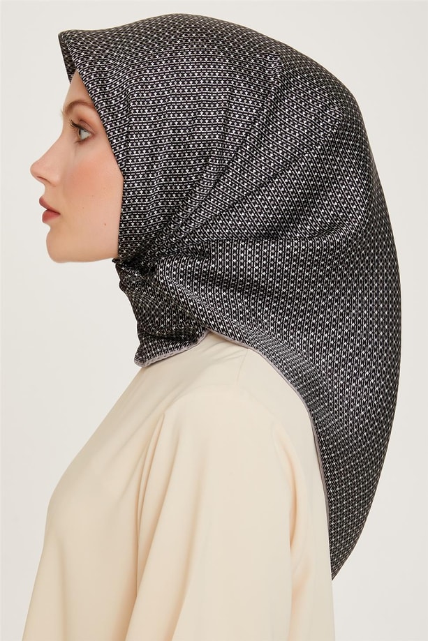 Armine Twill Saf İpek Eşarp 9210D 80 03