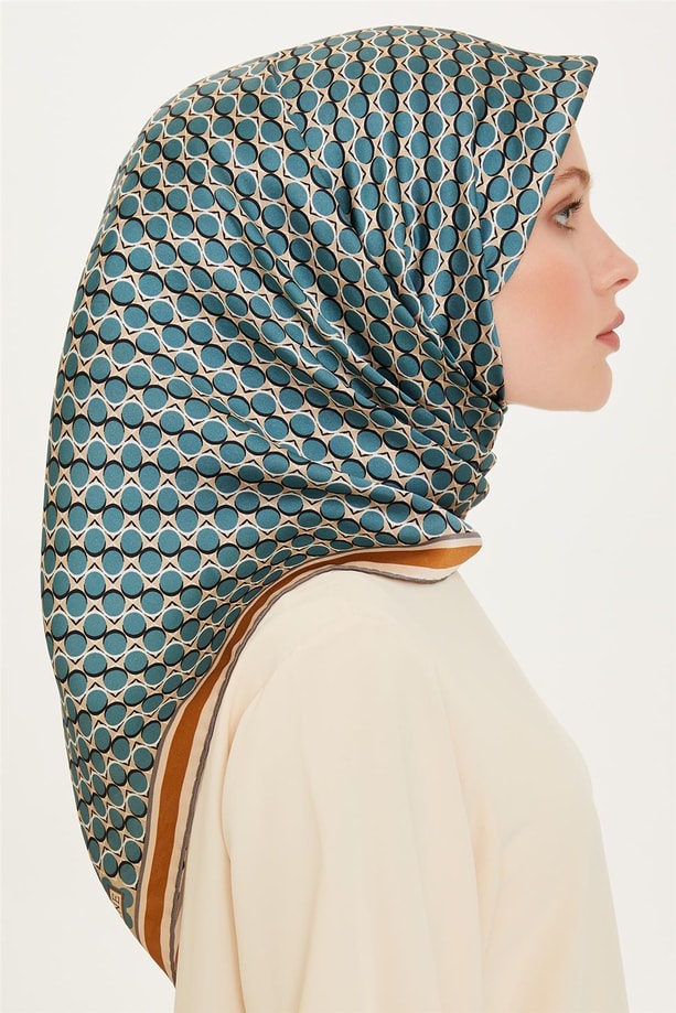 Armine Twill Saf İpek Eşarp 9226D 35