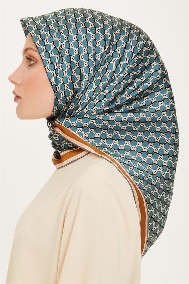 Armine Twill Saf İpek Eşarp 9226D 35