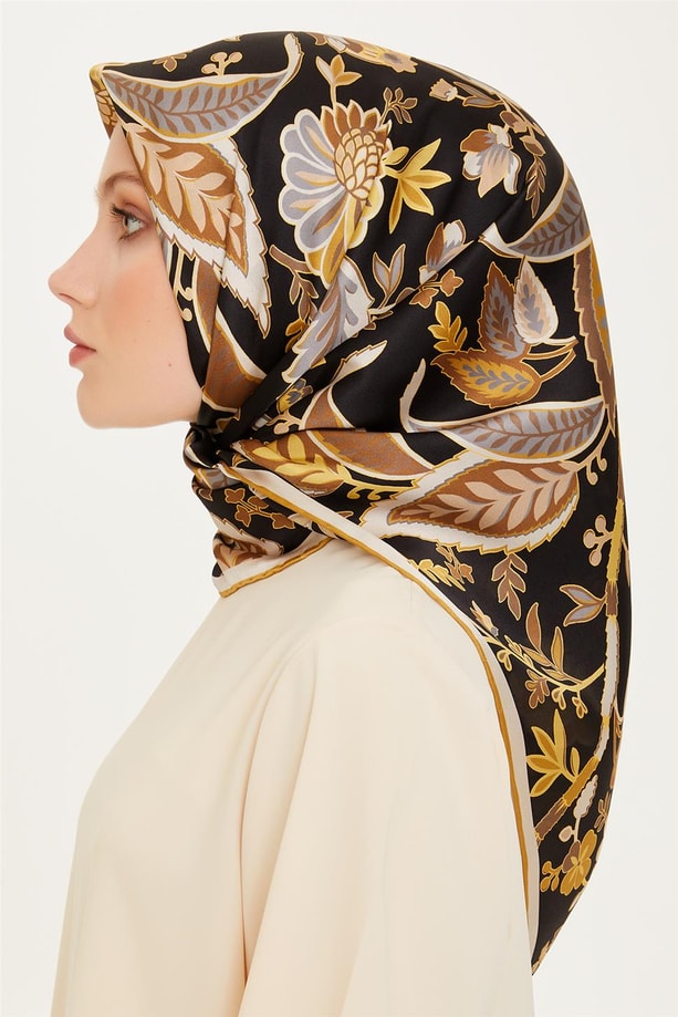 Armine Dj Saf İpek Eşarp 9227D (S) 01