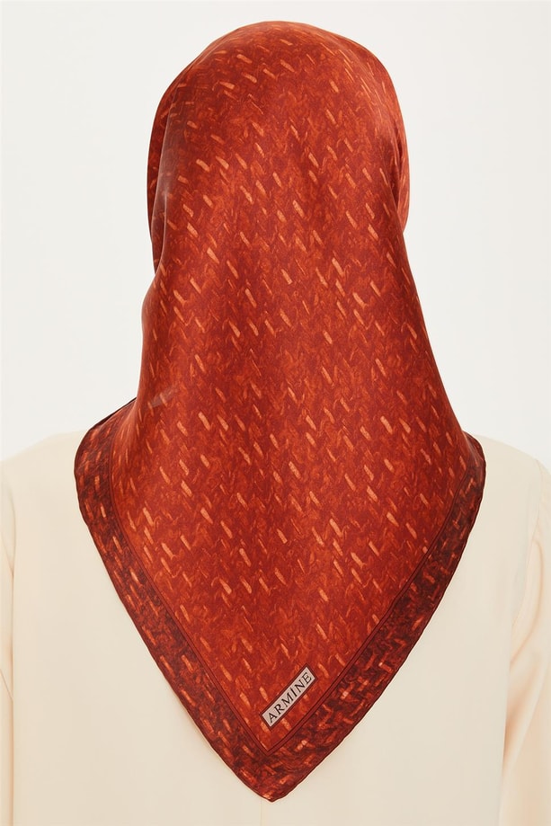 Armine Twill Saf İpek Eşarp 9230D 83
