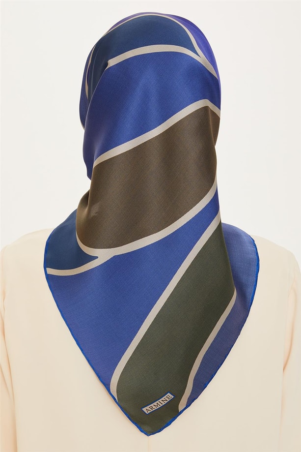 Armine Twill Saf İpek Eşarp 9232D 51